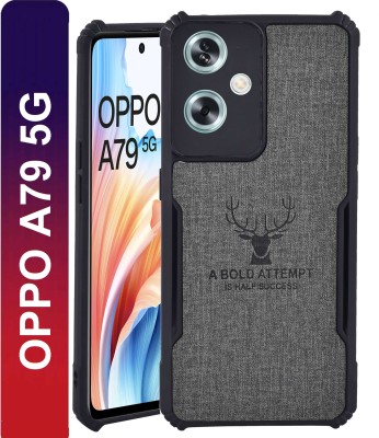 Spicesun Back Cover for OPPO A79 5G(Black, Shock Proof, Pack of: 1)