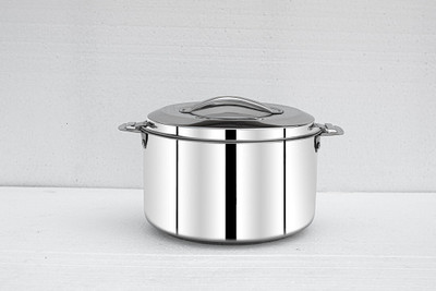 Stainless Steel Casserole, Size2500Ml Serve Casserole(3000 ml)