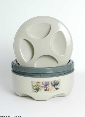 PATALSEVA 2500ml Insulated Casserole | Multicolor Hot Pot with Lid | Food Warmer Thermoware Casserole(2500 ml)
