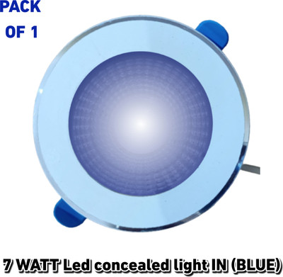 AP Source 7 Watt Led concealed light in (Blue) PACK OF 1 Ceiling Light Ceiling Lamp(Blue)