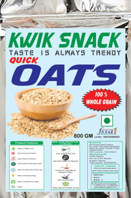 kwik snack by KWIK SNACK Quick Oats Pouch(800 g)