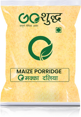Goshudh Makka Daliya (Maize Porridge)- 1Kg Pack Pouch(1 kg)