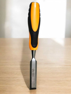 Ubod 19mm Wood Chisel Wood Carving Hand Chisel-02 Bevel Chisel Set(Pack of 1)