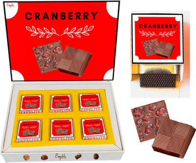 Expelite Six CARNBARRY Chocolate Bars Dry Fruits Bars(4 Units)