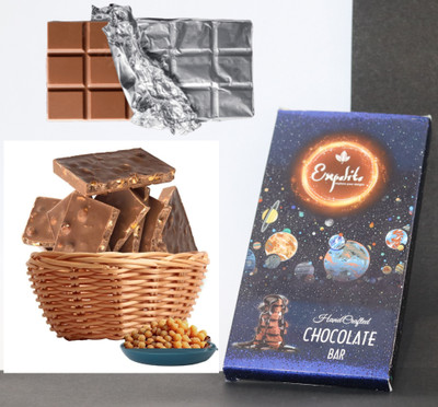 Expelite ButterScotch Dry Fruits Chocolate Gift bar Bars(60 Units)