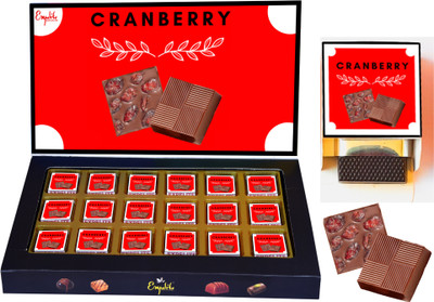Expelite Eighteen CARNBARRY Chocolate Bars Dry Fruits Bars(18 x 1 Units)