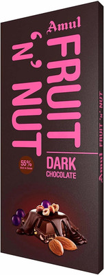 Amul Fruit N Nut Chocolate, 150g | Bars(150 g)