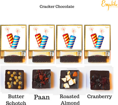 Expelite Diwali Crackers Chocolate - Bullet Bomb Bars(60 Units)