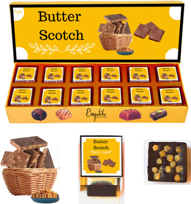 Expelite Twelve Butter scotch chocolate Dry fruits Bars(12 x 1 Units)