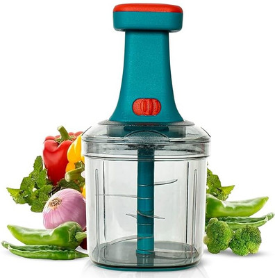 PRICHI by PRICHI Manual Hand Press Push Chopper for Effortless Chopping Vegetables & Fruits Vegetable Chopper(1 chopper)