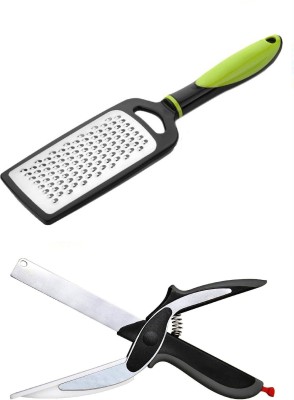 AKsells combo of clever cutter & grater (pack of 2) Vegetable & Fruit Grater & Slicer(pack of 2)