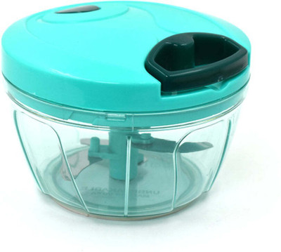 DeoDap Compact & Powerful Manual Hand Held Vegetable Chopper to Chop Vegetable & Fruit Chopper(1 X Handy Chopper)