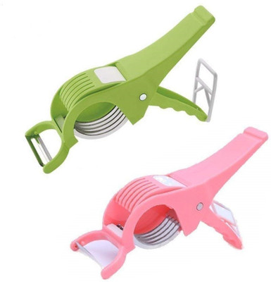 winger by NA 2 in 1 Vegetable & Fruit Multi Cutter Vegetable & Fruit Chopper(2 pc of vegetables cutter)