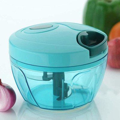 ZEB by NA Handy Chopper | Onion Slicer | Quick Chopper with Manual Pull and Sharp Cutter Vegetable Chopper(1 chopper)