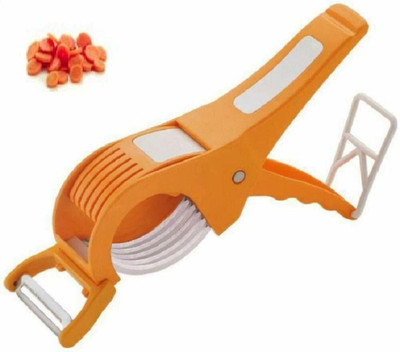 UNIQUE WORLD Veg Peeler and Cutter Vegetable & Fruit Grater & Slicer U103 Vegetable & Fruit Chopper(1 Pc 2in1 Vegetable Cutter)