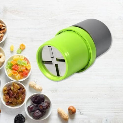 solemn Plastic Dry Fruit Slicer Effortless Slicing for Perfectly Cut Fruits Grater & Slicer(1 dry fruit cutter)