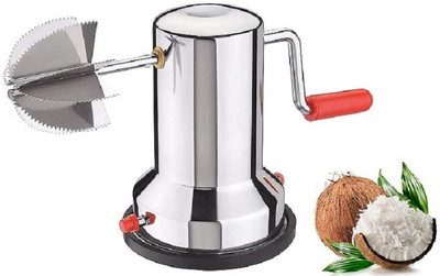 Fitaza by FITAZA Stainless Steel Coconut Scraper with Vacuum Base Coconut Scraper(pack of 1)