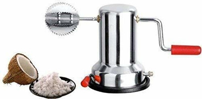 Fitaza by FITAZA Stainless Steel Coconut Scraper (Silver) Coconut Scraper(Pack of 1 Coconut Scraper)