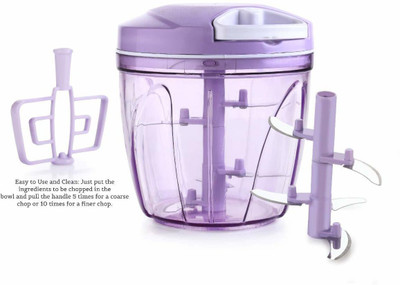 TP INCORP Vegitable & Fruit Chopper | Handy quick chopper 900 ml Vegetable & Fruit Chopper(1 CHOPPER)