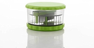 FIVANIO by FIVANIO Crusher For Garlic, Ginger, Dry Fruits Chopper With Stainless Steel Blades Vegetable & Fruit Grater & Slicer(PACK OF 1 MULTI CRUSHER)