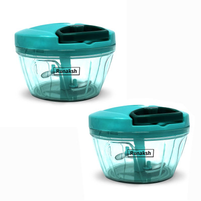 TP INCORP Vegetable Chopper::Stainless steel blade::Pack of 1::500ml chopper Vegetable & Fruit Grater & Slicer(2 chopper)