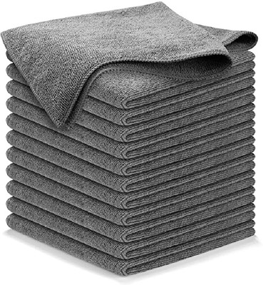 B S NATURAL Wet and Dry Microfiber Cleaning Cloth(10 Units)