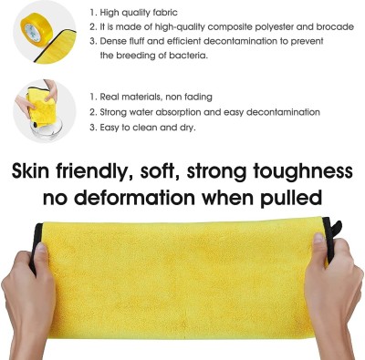 RNG CREATIONS Microfiber 600 GSM Hand, Sport, Face, Hair Towel