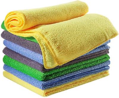 B S NATURAL Wet and Dry Microfiber Cleaning Cloth(10 Units)