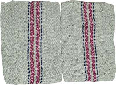 Naveeneha Floor Cleaning Soft Cotton 24X24 Pocha Wet and Dry Cotton Cleaning Cloth(2 Units)