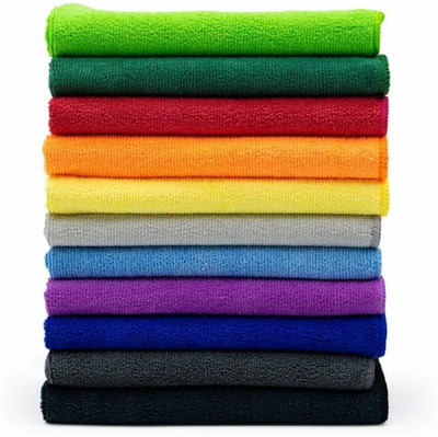 SHOWSTOPPER Reusable Lint-Free 30X30 cm Multicolour Dry Microfiber Cleaning Cloth(11 Units)