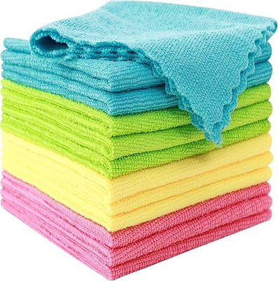 SHOWSTOPPER Microfiber Vehicle Washing  Duster(Pack Of 12, 250 GSM)