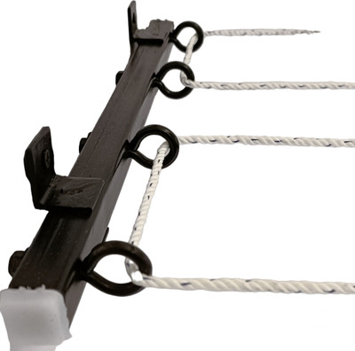 Roborich Steel Wall Cloth Dryer Stand 4T-FLAT-BLAK-FLIP-9(4 Tier)