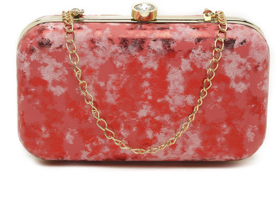 Fargo Party Red  Clutch