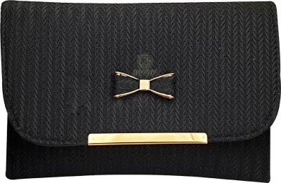 JIVON Casual, Formal, Party Black  Clutch