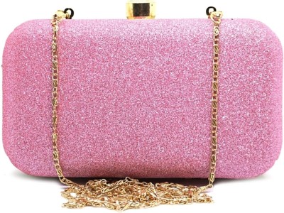 HouseOfCommon Casual, Formal, Party, Sports Pink  Clutch