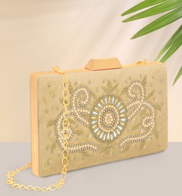 Falcon Bag Party, Formal, Casual Gold  Clutch