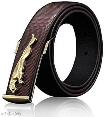 Men Brown Genuine Leather Belt