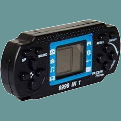 MATA JANKI The Grayscale Groove Handheld Gaming Console(BLACK)