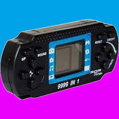 MATA JANKI Monochrome Beats Handheld Gaming Console(BLACK)