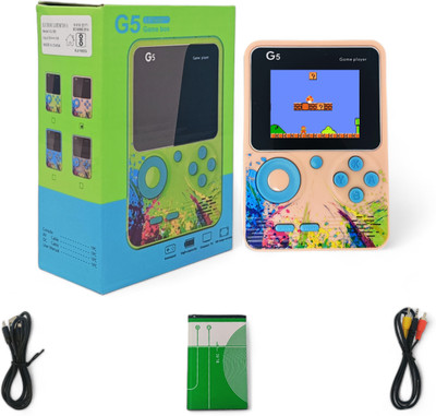 FANSEEKART G5 Sup Game Box 500 In 1 Colorful Handheld Mini Retro for kids _T3 Limited Edition(Code in the Box - for PC)