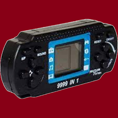 MATA JANKI Shadow & Light Melodies Handheld Gaming Console(BLACK)