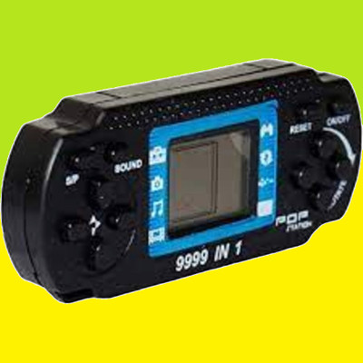 MATA JANKI Black & White Jam Handheld Gaming Console(BLACK)