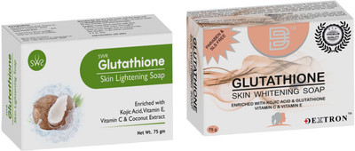 DEXTRON Glutathione Infused & Skin Lightening Soap(2 x 75 g)