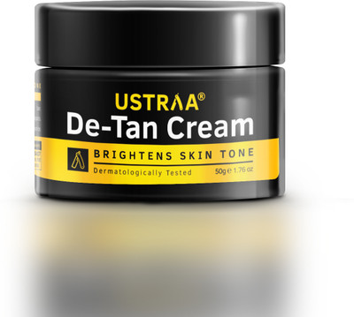 USTRAA De-Tan Cream - For Effective Tan Removal | With Japanese Yuzu & Licorice(50 g)
