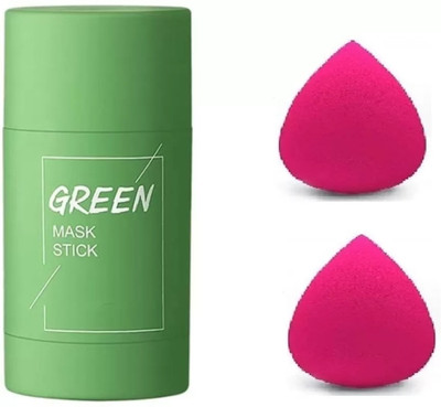 K3nterprises Green stick and puff(2 Items in the set)