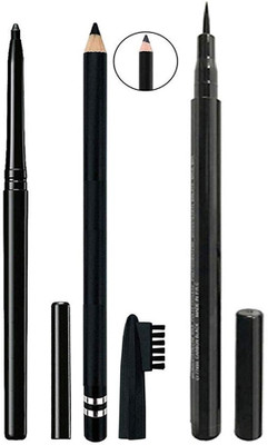 Aylily kajal And sketch eye liner and eye brow pencil(3 Items in the set)