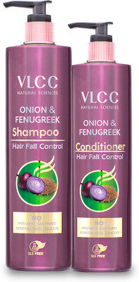 VLCC Onion & Fenu Greek Shampoo and Conditioner(2 Items in the set)