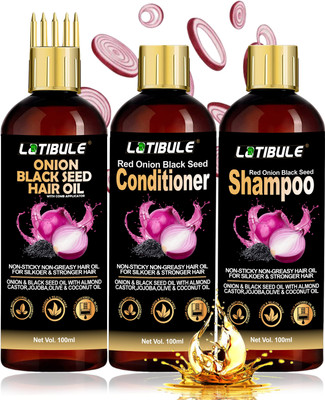 85% OFF on Latibule Black Seed Onion hair oil shampoo n conditioner Best combo With Combo Applicator(3 Items in the set) 85% OFF on Latibule Black Seed Onion hair oil shampoo n conditioner Best combo With Combo Applicator(3 Items in the set)