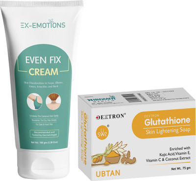 DEXTRON Even FIX Cream & Ubtan Soap Combo – 175g(1 Items in the set)