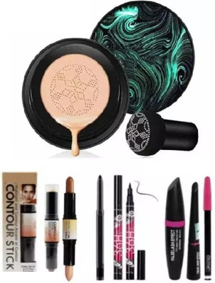 Ashav Huda Perfect Beauty Foundation & Contour & 3 In 1 & 36 Hour Eyeliner & 3 in 1(7 Items in the set)